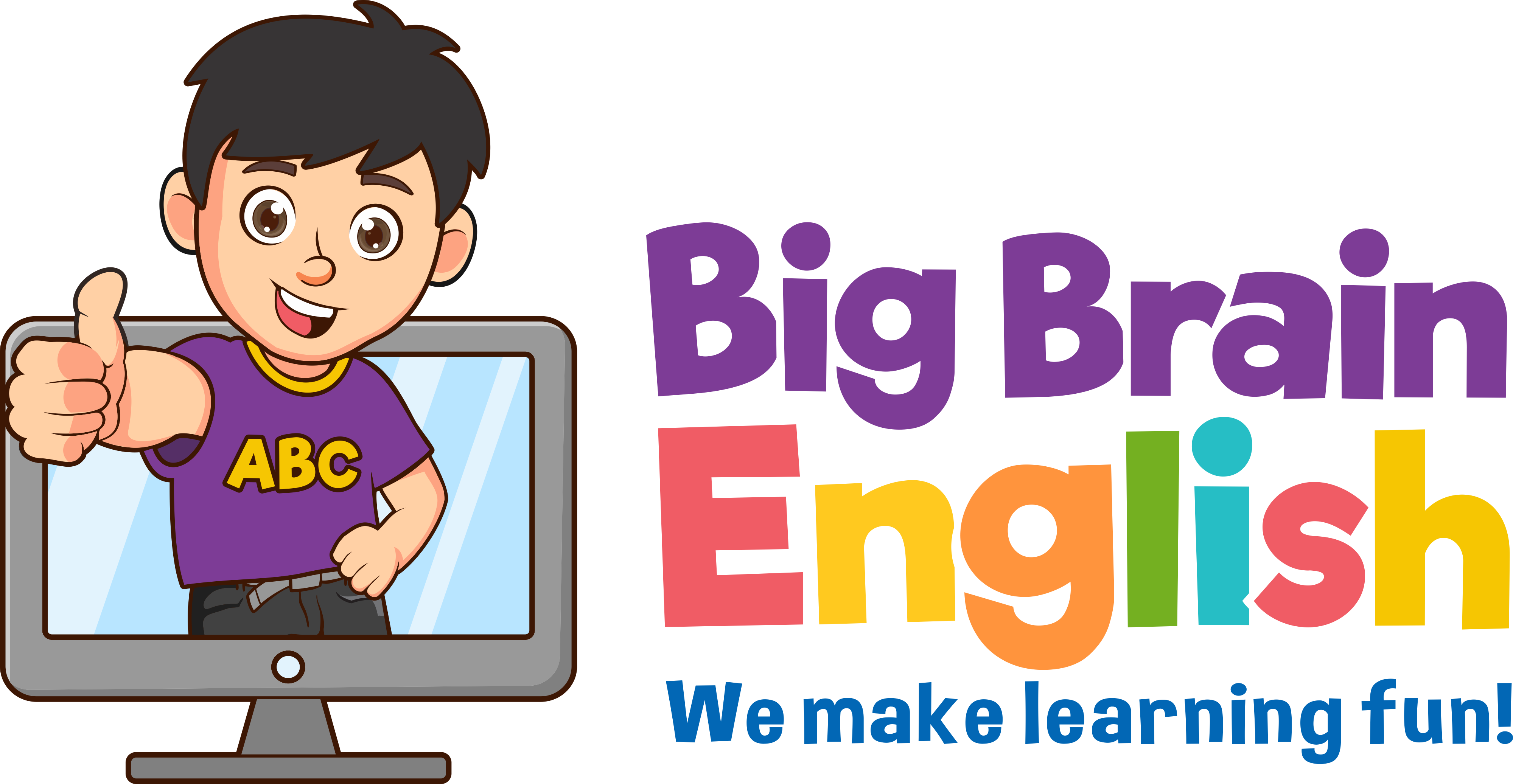 Online English Lessons Big Brain English Logo